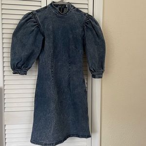 GANNI denim dress